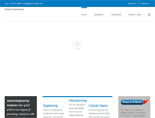 Tablet Screenshot of generalengr.com